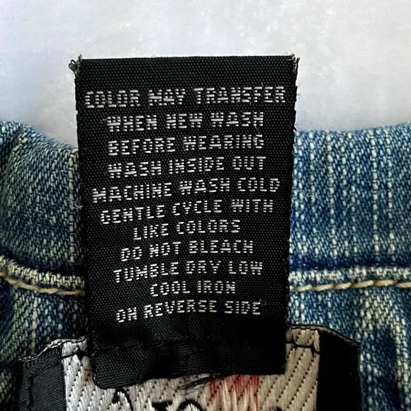 Style & Co | Beaded Jean Jacket | Size: Small - Picture 5 of 8